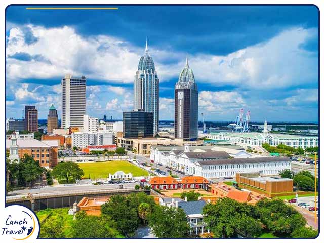 what cities are near mobile alabama