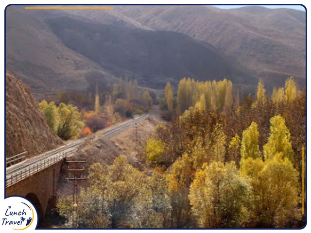north of Iran by train 